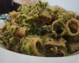 Foto del passaggio 6 della ricetta Pasta con broccoli calabresi salame croccante e formaggio
