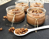 Foto del paso 4 de la receta: Natillas 🥣 de chocolate 🍫 y crema de cacahuete 🥜