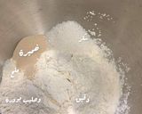 صورة لخطوة 3 من وصفة 🍔 خبز البرغر الاحمر 🍔♥️