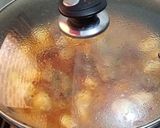 A picture of step 4 of Arvi Gosht.