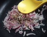 A picture of step 1 of Spring rolls fillings.