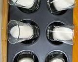 Hình bước làm 1 của món Mousse thanh long đỏ