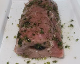 Foto del paso 5 de la receta: Lomo de cerdo mechado con ciruelas pasas hecho en cacerola