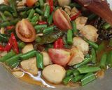 Foto langkah ke 5 dari resep Tumis Buncis Telur Puyuh Kecap.