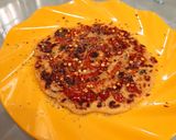 A picture of step 4 of Uttapam.