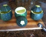 Foto del paso 1 de la receta: Calabacín Luna rellenos y gratinados