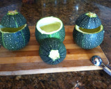 Foto del paso 1 de la receta: Calabacín Luna rellenos y gratinados