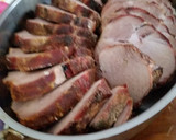 Foto del paso 7 de la receta: Lomo de cerdo Ibérico asado al cava