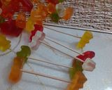 A picture of step 2 of Gummy Bear juice.