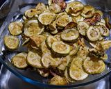 Foto del paso 2 de la receta: Bocadillos de zucchinis y coliflor con boniato al horno