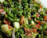 A picture of step 3 of Peanut salad.