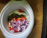 A picture of step 2 of Arabic breakfast||Yogurt cheese lebneh.