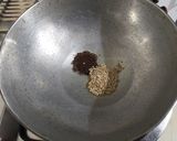 A picture of step 1 of Shallow fried Arbi Patra.