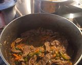 Foto del paso 1 de la receta: Carne con verduras en Juliana