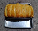 Foto langkah ke 4 dari resep Roti Sisir Mentega Jadul (Eggless/No Mixer).
