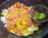 Foto del paso 3 de la receta: Ensalada campera con espárragos verdes y salmón ahumado