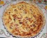 Foto del paso 3 de la receta: Quiche dorada de torta del Casar con jamón ibérico