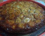 Foto del paso 8 de la receta: Torta brillantina invertida de bananas