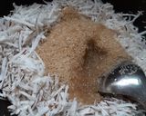 A picture of step 1 of Coconut candy(It' easily prepared and stored for very long time).