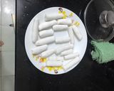 Hình bước làm 1 của món Bánh gạo hàn quốc