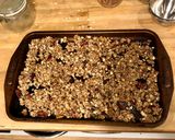 A picture of step 7 of Vegan Banana Granola.