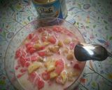 A picture of step 2 of Watermelon and banana delight.