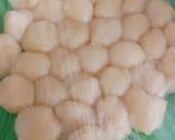 Hình bước làm 1 của món Bánh trung thu ngàn lớp nhân mochi chà bông trứng muối