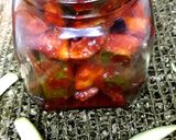 A picture of step 3 of Raw mango pickle.