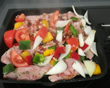 Foto del paso 3 de la receta: Chuletas de pavo al ajillo a la plancha
