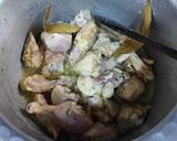 A picture of step 1 of Chicken pulao.