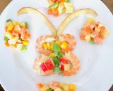 Hình bước làm 4 của món Salad sắc màu cho bé