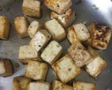 A picture of step 2 of Kadhai Paneer.
