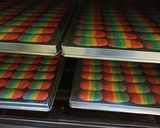 Foto langkah ke 5 dari resep Lidah Kucing Rainbow.