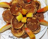 صورة لخطوة 4 من وصفة بان كيك التفاح(بالحبة الكاملة)