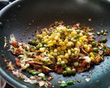 A picture of step 7 of Masala Veggies Bun.