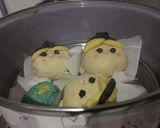 Foto langkah ke 7 dari resep Bapao karakter Alice in Wonderland.