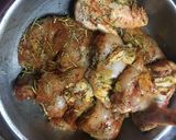 Foto del paso 1 de la receta: Pollo con papas rústicas