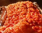 A picture of step 4 of Banh Hoi with Crispy Pork Belly.