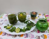 A picture of step 5 of Refreshing mint lemonade.