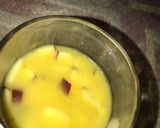 A picture of step 2 of Fruit custard.