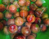 A picture of step 1 of Plum Jam & Plum Syrup.