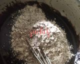 A picture of step 3 of Brownie(with wheat flour).
