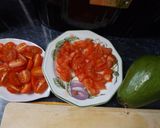 Foto del paso 1 de la receta: Ensalada de aguacate y naranja sanguina