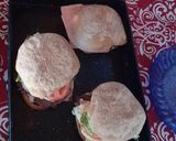 Foto del paso 8 de la receta: Hamburguesas de carne con pan de hamburguesa de harina integral🍔😋