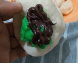 Foto langkah ke 3 dari resep Bakpao Cream Pandan Coklat.