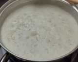 Tökfőzelék sült debreceni kolbászkarikákkal recept fázis 8 fotója