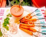A picture of step 5 of Crispy Baby Corn Satay Recipe.