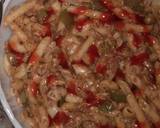 Chickn vegetable pasta recipe step 5 photo