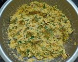 A picture of step 2 of Crisp Methi Vada.