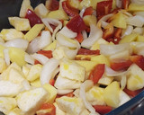 Foto del paso 1 de la receta: Salmón sobre verduras asadas